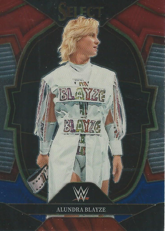WWE Panini Select 2023 Red/Silver/Blue Alundra Blayze #47