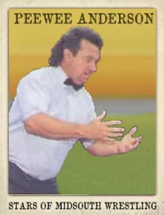 Peewee Anderson trading card PW Catalog