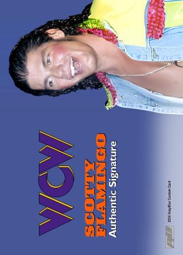 Scotty Flamingo – WCW trading card PW Catalog