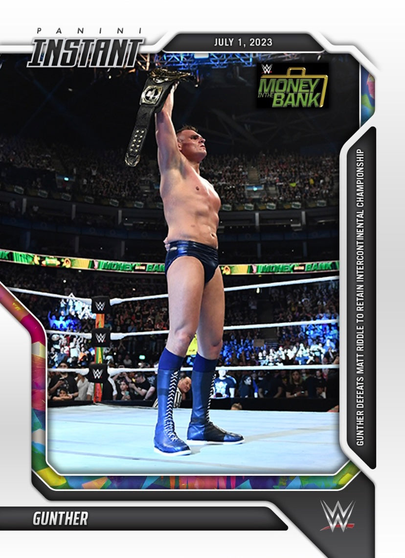 Gunther – Gunther Defeats Matt Riddle to Retain Intercontinental Championship