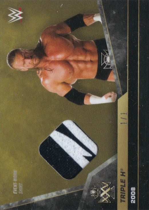 2008 – Triple H trading card PW Catalog