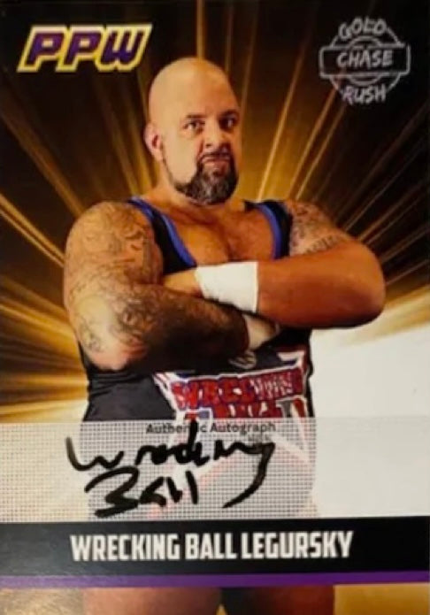 Wrecking Ball Legursky trading card PW Catalog
