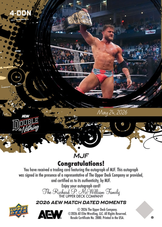 MJF – MJF Saves HIS Hair and Regains the AEW World Championship With HIS Victory Over Darby Allin