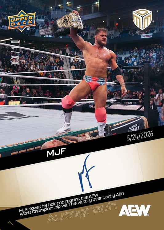 MJF – MJF Saves HIS Hair and Regains the AEW World Championship With HIS Victory Over Darby Allin