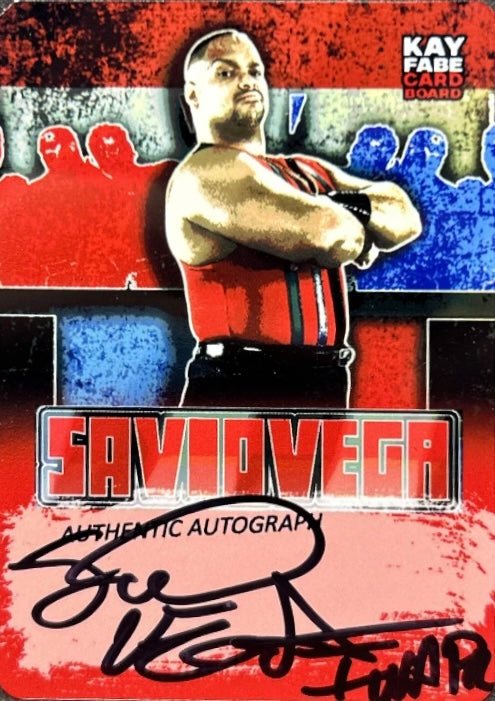 Savio Vega trading card PW Catalog