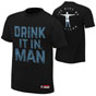 Chris Jericho "Drink It In Man" Authentic T-Shirt T-Shirt PW Catalog