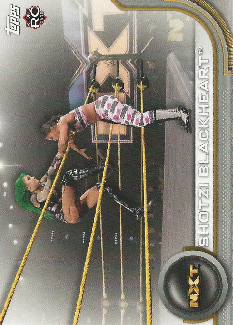 WWE Topps Women Division 2020 Shotzi Blackheart RC-50 trading card PW Catalog