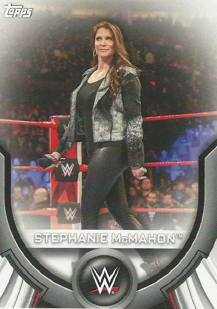 WWE Topps Women Division 2020 Stephanie McMahon RC-52 trading card PW Catalog
