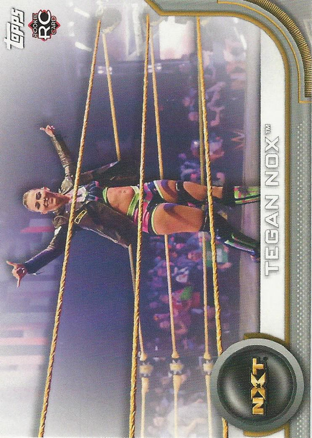 WWE Topps Women Division 2020 Tegan Nox RC-54 trading card PW Catalog