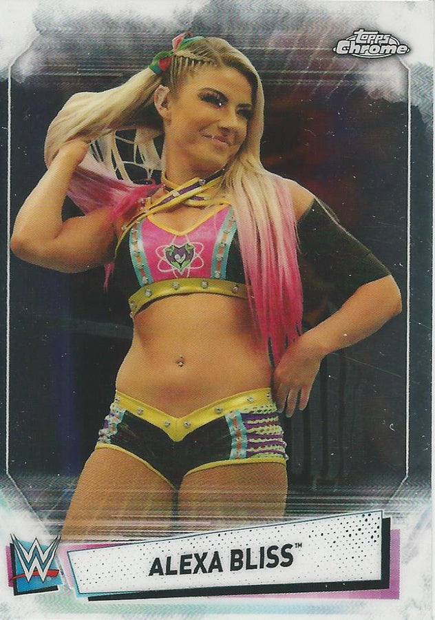 WWE Topps Chrome 2021 Alexa Bliss #3