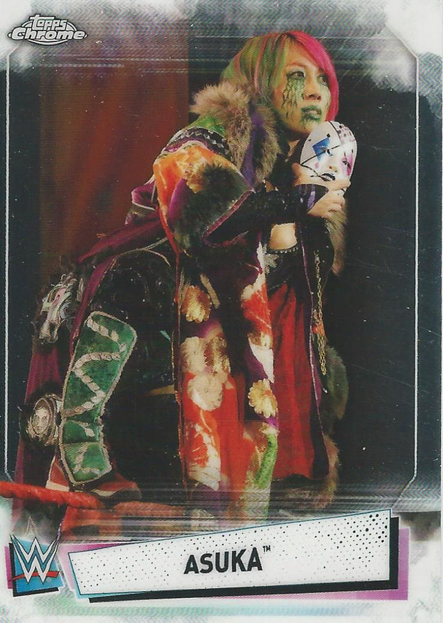 WWE Topps Chrome 2021 Asuka #7