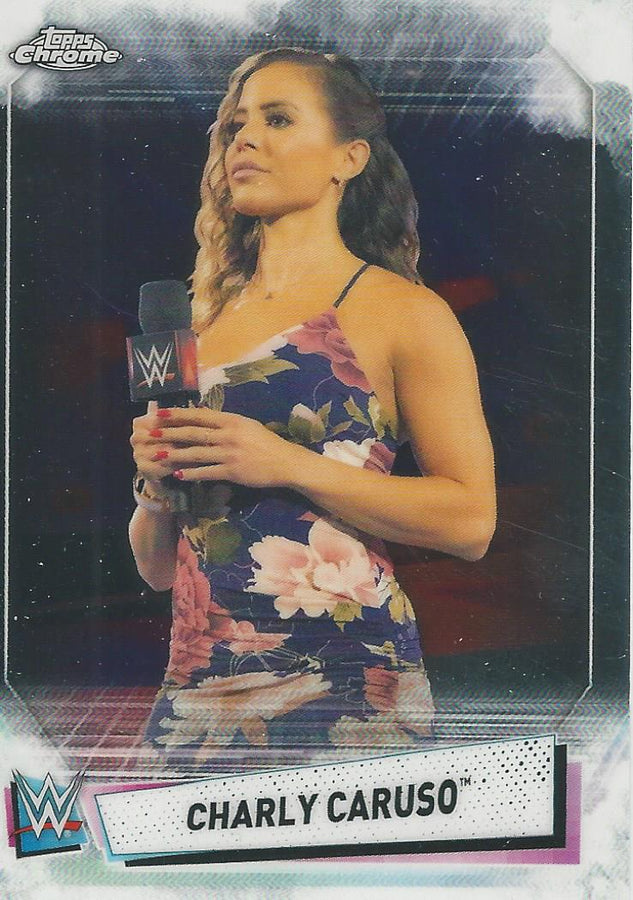 WWE Topps Chrome 2021 Charly Caruso #13