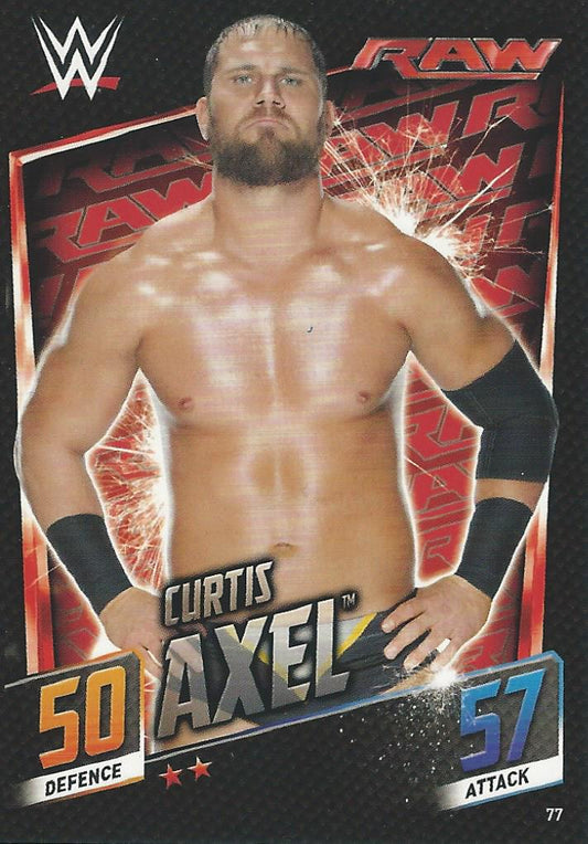 WWE Topps Slam Attax 2015 Then Now Forever Curtis Axel #77