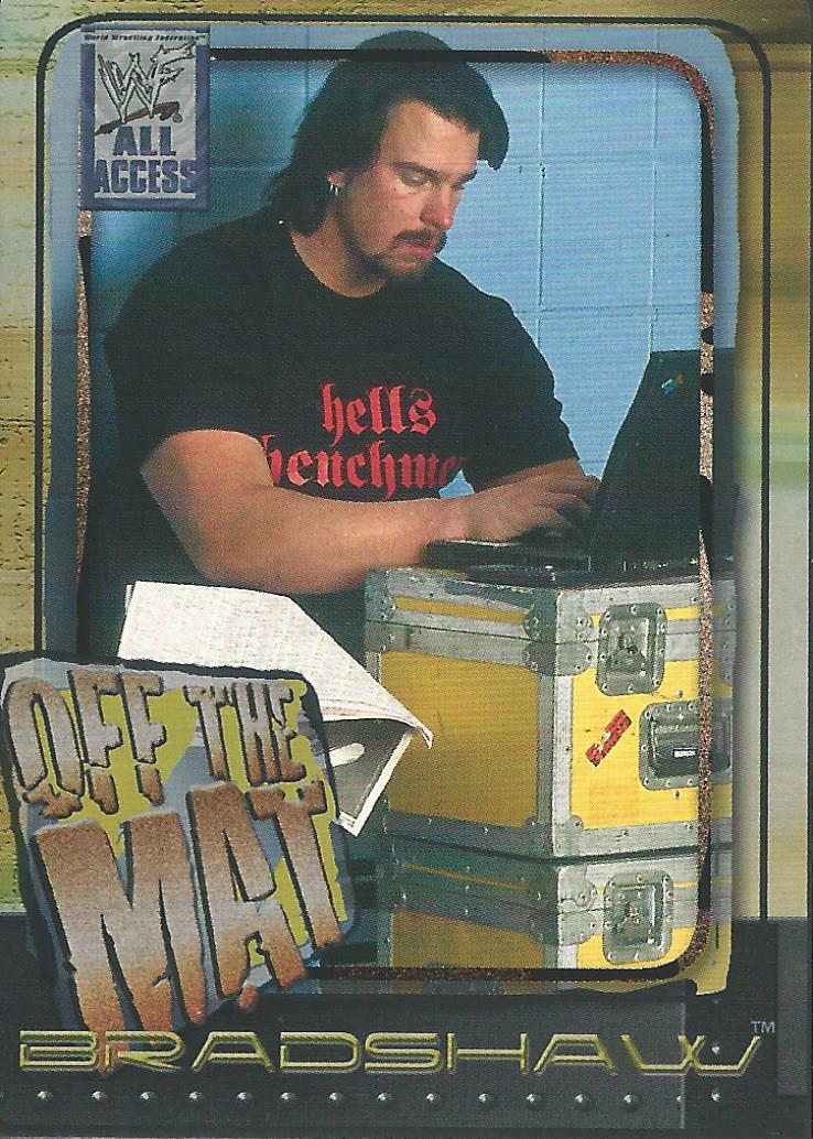 WWF Fleer All Access 2002 Bradshaw #77
