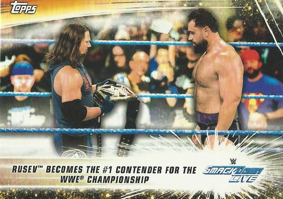 WWE Topps SummerSlam 2019 AJ Styles #77