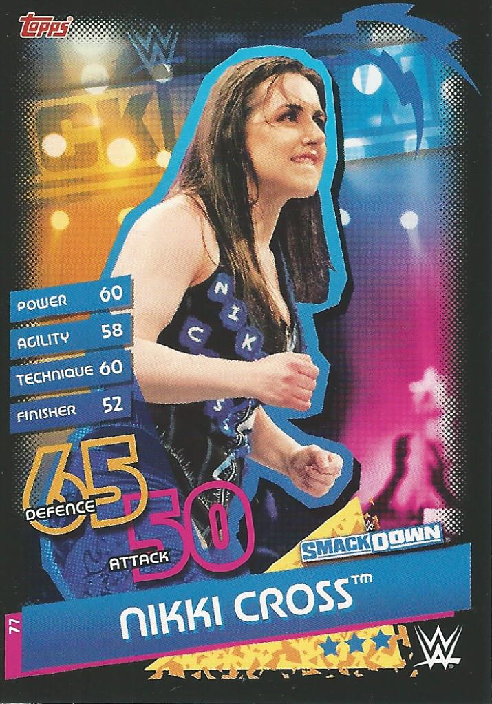 WWE Topps Slam Attax Reloaded 2020 Nikki Cross #77