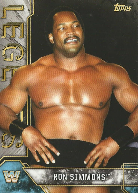 WWE Topps Legends 2017 Ron Simmons #77