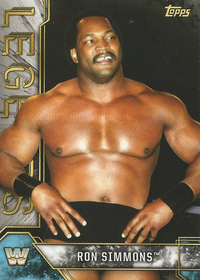 WWE Topps Legends 2017 Ron Simmons #77