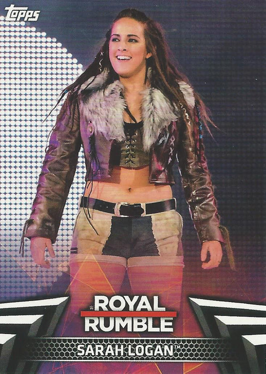 WWE Topps Women Division 2018 Sarah Logan RR-3 trading card PW Catalog