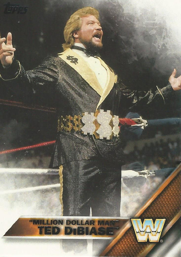 WWE Topps 2016 Million Dollar Man Dibiase #77