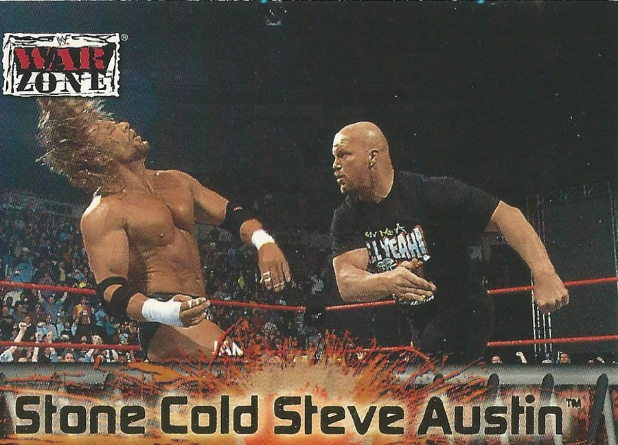 WWF Fleer Raw 2001 Stone Cold Steve Austin #77