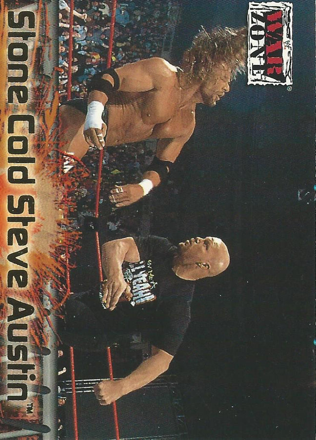 WWF Fleer Raw 2001 Stone Cold Steve Austin #77
