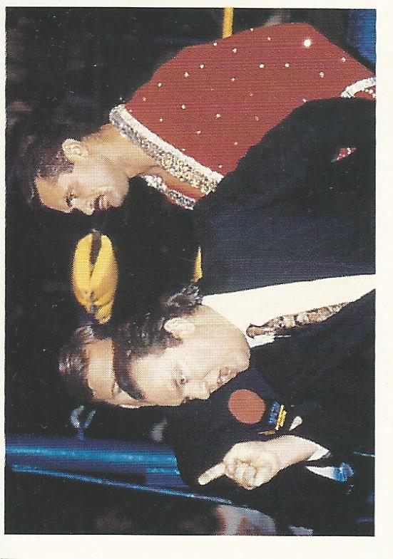 WCW Euroflash 1992 Sticker Rick Rude and Paul Heyman #77