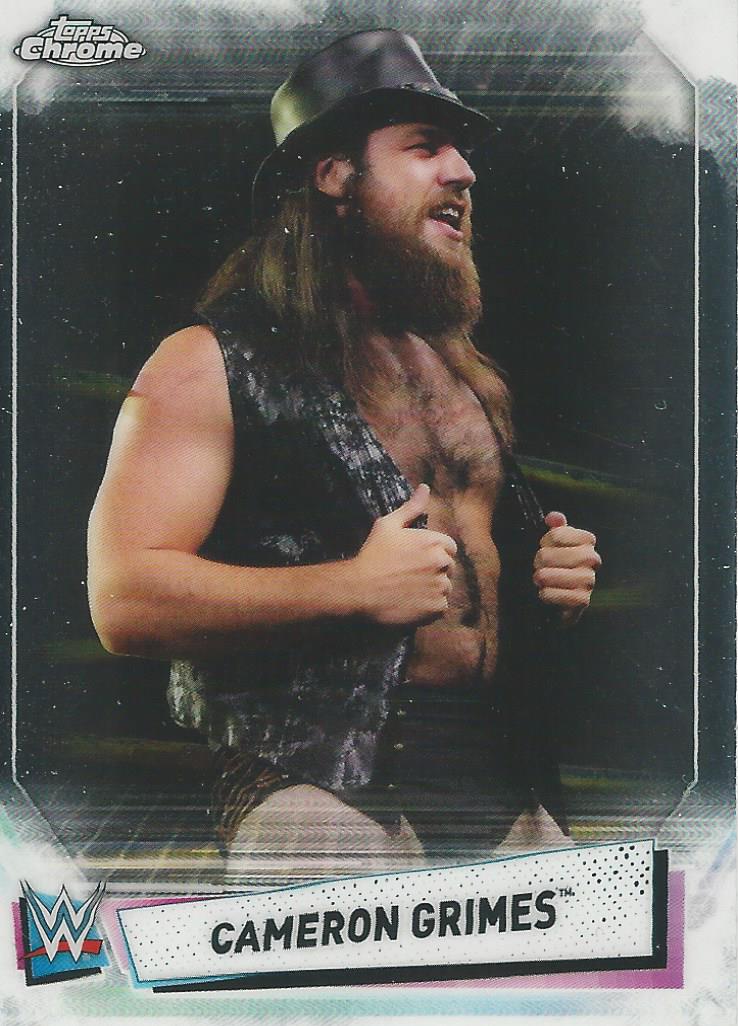WWE Topps Chrome 2021 Cameron Grimes #77