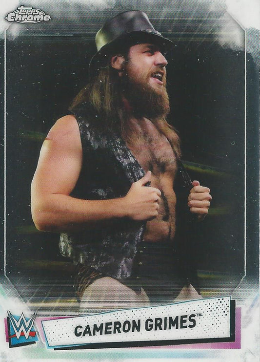 WWE Topps Chrome 2021 Cameron Grimes #77