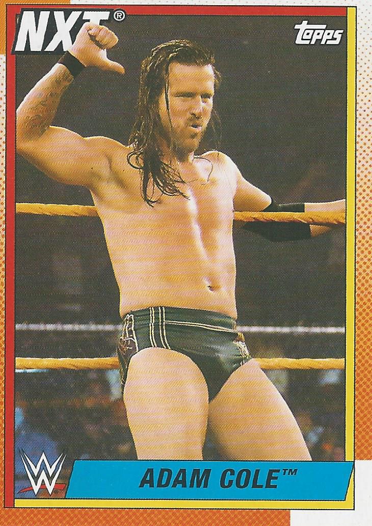 WWE Topps Heritage 2021 Adam Cole #77