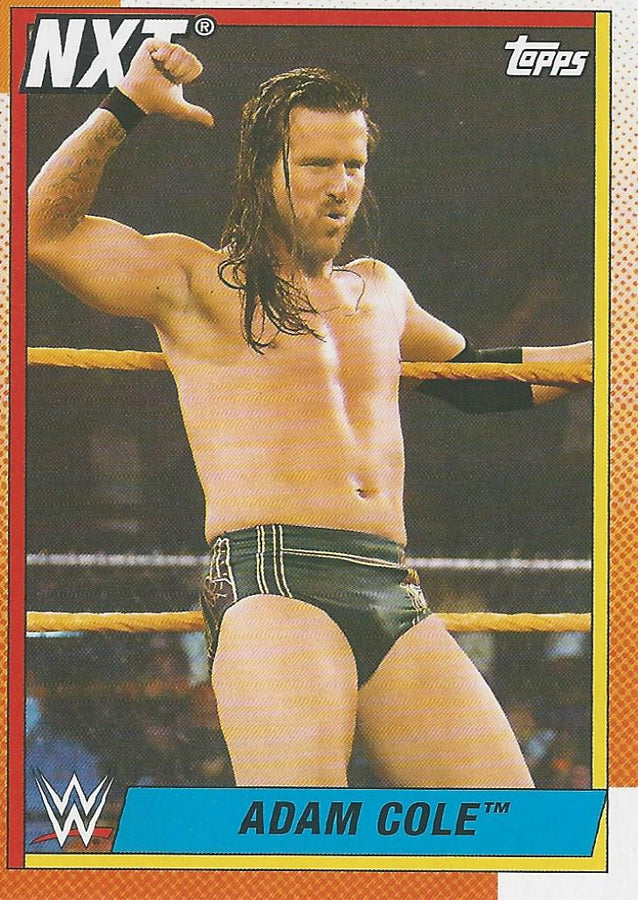 WWE Topps Heritage 2021 Adam Cole #77