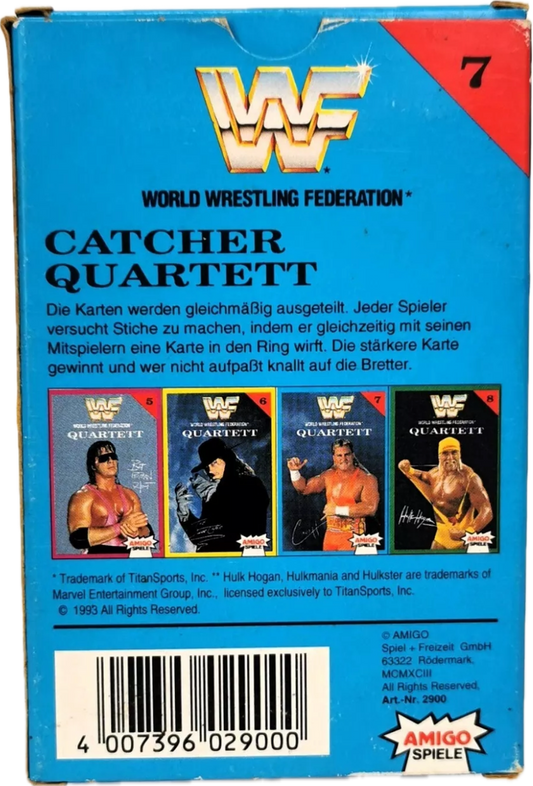 WWF Quartett Card Game 1993 Crush