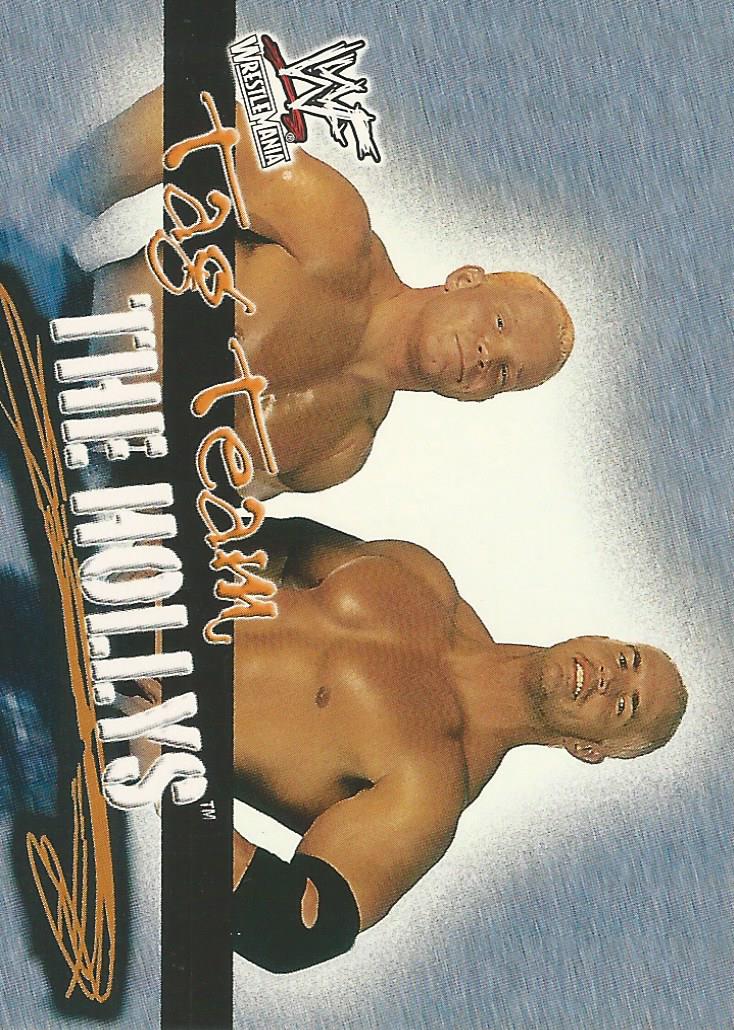 WWF Fleer Wrestlemania 2001 Crash and Hardcore Holly #77