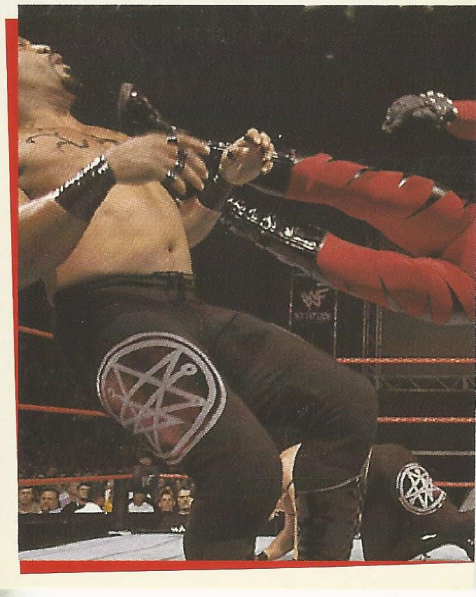 WWF Smackdown Stickers 2000 Kane #77