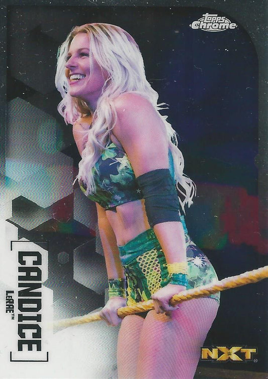 WWE Topps Chrome 2020 Candice LeRae #77