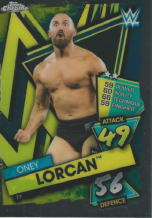 WWE Topps Slam Attax Chrome 2021 Oney Lorcan #77