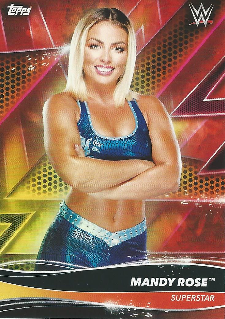 Topps WWE Superstars 2021 Mandy Rose #77