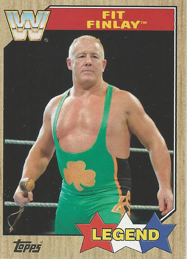 WWE Topps Heritage 2017 Fit Finlay #77