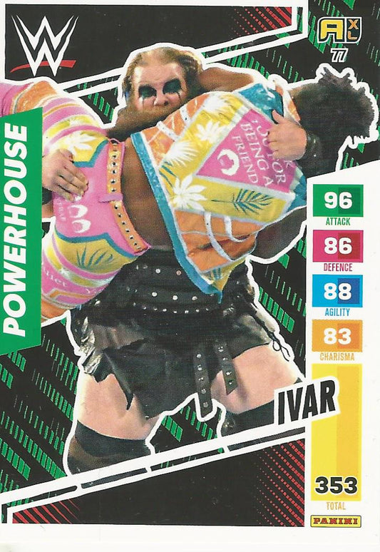 WWE Panini XL Adrenalyn 2024 Ivar #77
