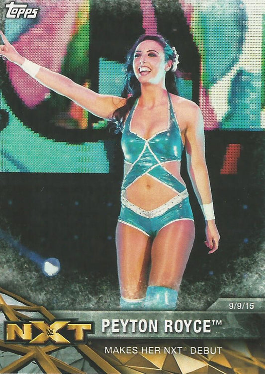 WWE Topps Women Division 2017 Peyton Royce NXT-3 trading card PW Catalog