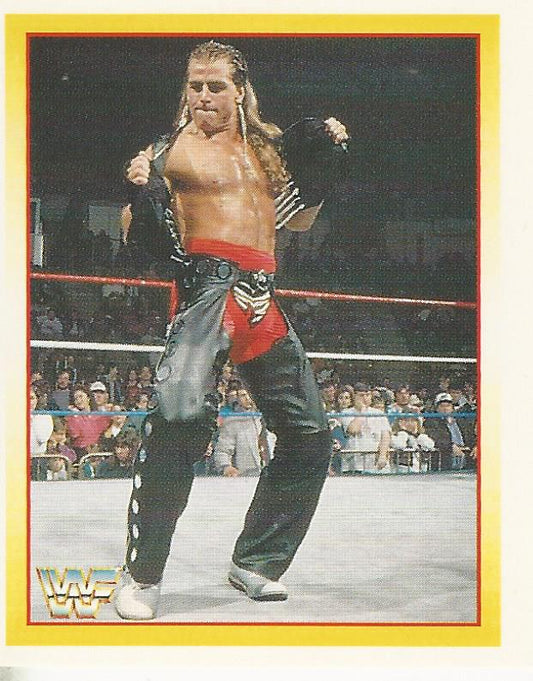 WWF Merlin Stickers 1995 Shawn Michaels #77