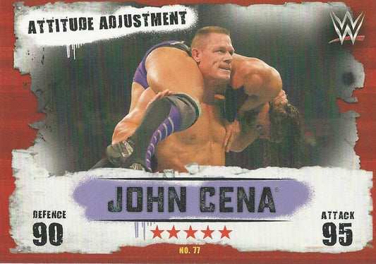 WWE Topps Slam Attax Takeover 2016 John Cena #77