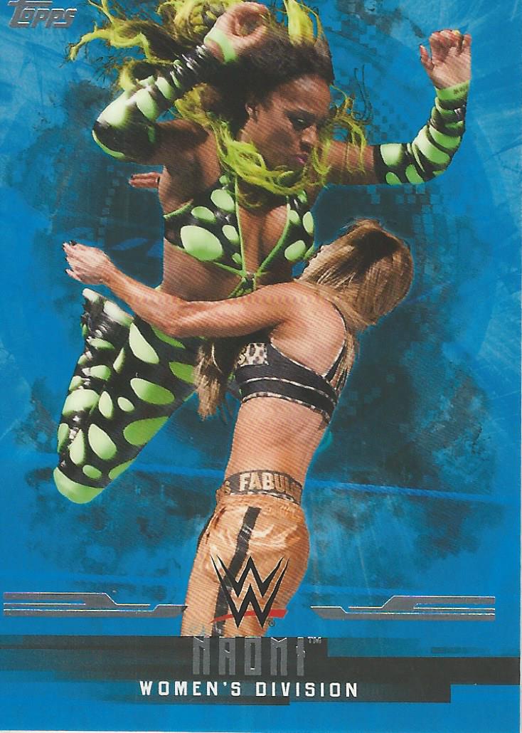 WWE Topps Undisputed 2017 Naomi W12