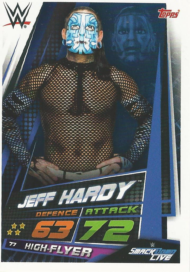 WWE Topps Slam Attax Universe 2019 Jeff Hardy #77