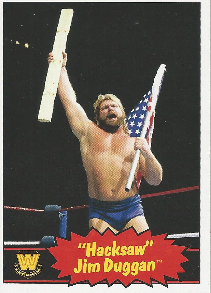 WWE Topps Heritage 2012 Hacksaw Jim Duggan #77