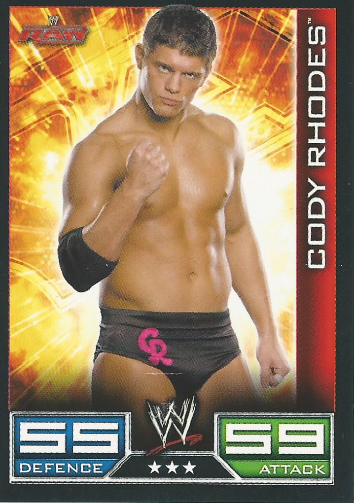 WWE Topps Slam Attax 2008 Cody Rhodes #77