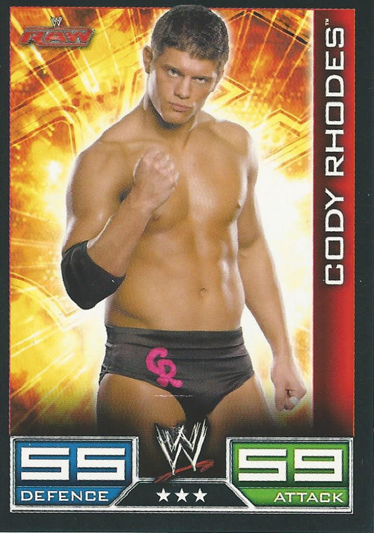 WWE Topps Slam Attax 2008 Cody Rhodes #77