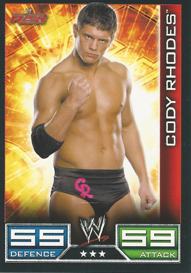 WWE Topps Slam Attax 2008 Cody Rhodes #77