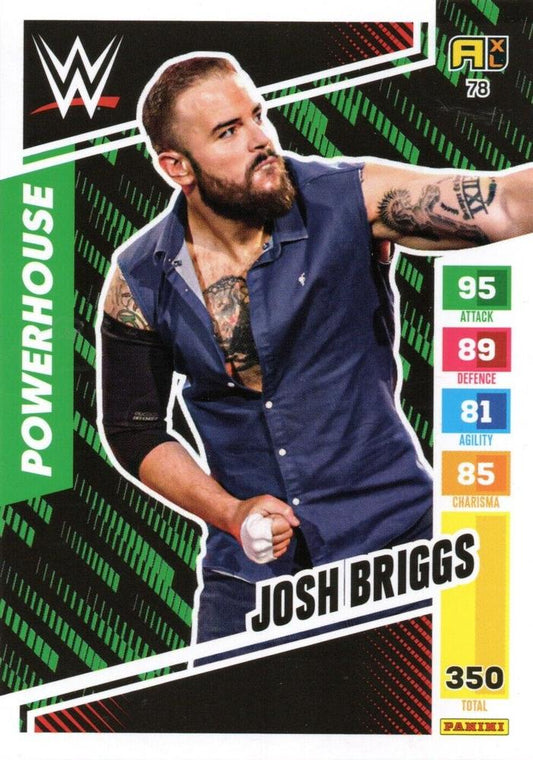 Josh Briggs trading card PW Catalog