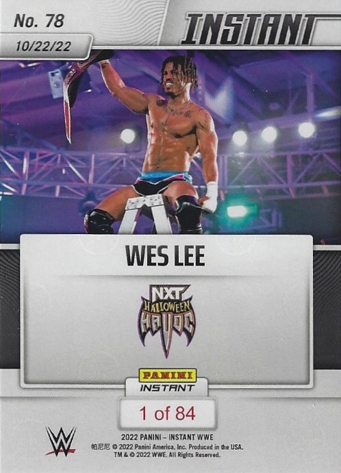 WES LEE – and NEW… NXT North American Champion